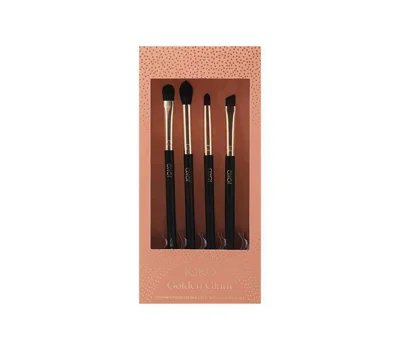 Set Golden Glam Eye Make Up Brush Set