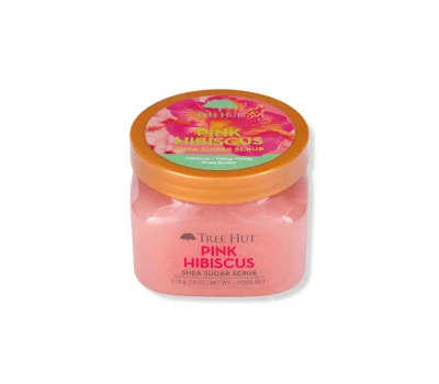 Shea Sugar Scrub Pink Hibiscus 510G