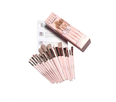 Luxury 15 Pcs Pro Set High Quality Vegan Brushes