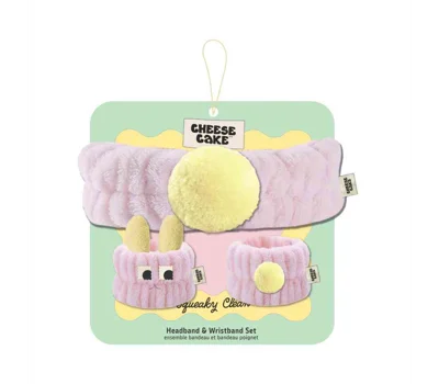 Cheesecake Head & Wristband Set - Bunny