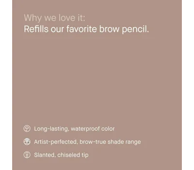 Long-Wear Brow Pencil Refill