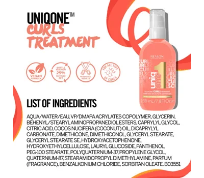 Uniq One Curls Hair Treat 230ml