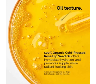 100% Organic Cold-Pressed Rose Hip Seed Oil 30ml
