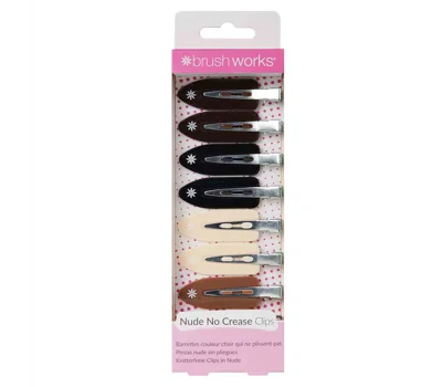 Nude No Crease Hair Clips
