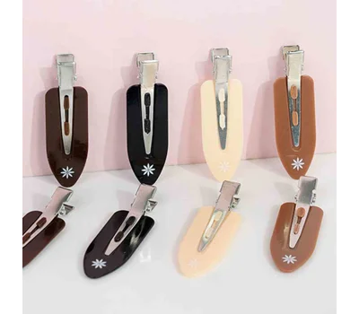 Nude No Crease Hair Clips