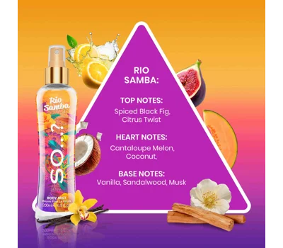 So Escapes Body Mist Rio Samba 200ml