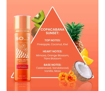 So Bossa Nova Body Mist Copacabana Sunset 150ml