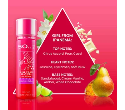 So Bossa Nova Body Mist Girl From Ipanema 150ml
