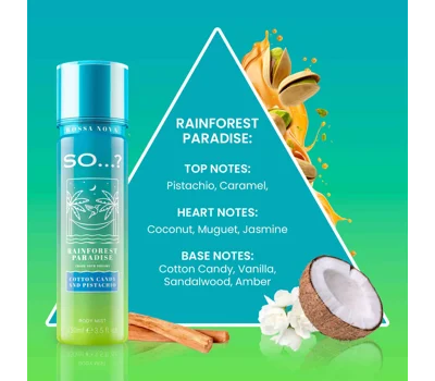 So Bossa Nova Body Mist Rainforest Paradise 150ml