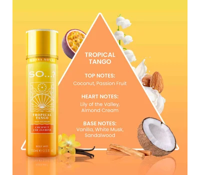 So Bossa Nova Body Mist Tropical Tango 150ml