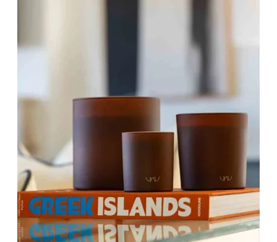 Matte&nbsp;Brown&nbsp;Scent&nbsp;Cedar Candle