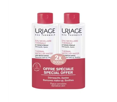 Promo Thermal Micellar Water For Sensitive Skin, 2X500ml
