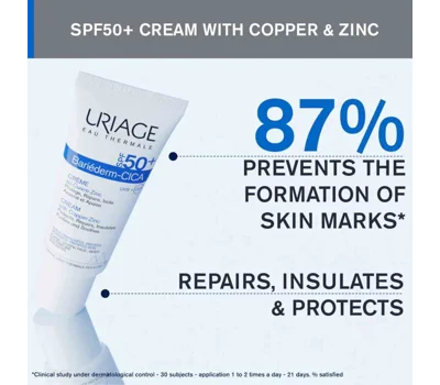Bariederm Cica Cream With Spf 50+, 40ml