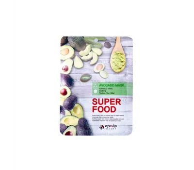 Super Food Sheet Mask Avocado 23ml (1Pc)