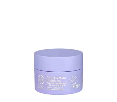 Anti-Ox Wild Blueberry Overnight Renewing Face Cream-Mask