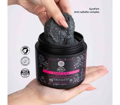 Sauna & Spa Anti-Cellulite Algae And Salt Hot Body Scrub
