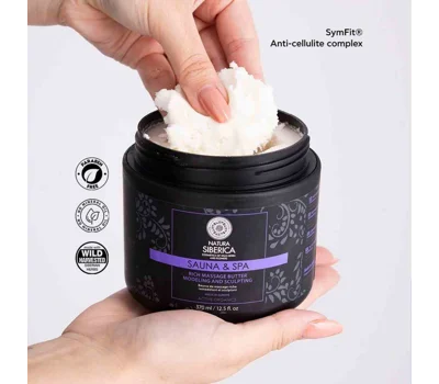 Sauna & Spa Rich Massage Butter, Anti-Cellulite Butter