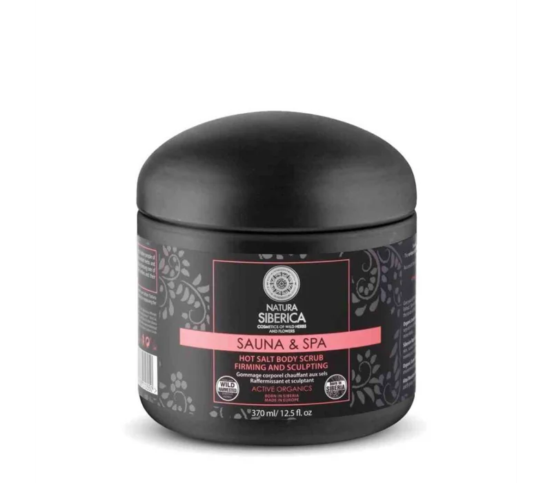 Sauna & Spa Hot Salt Scrub, Slimming Hot Salt Body Scrub