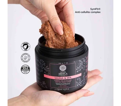 Sauna & Spa Hot Salt Scrub, Slimming Hot Salt Body Scrub