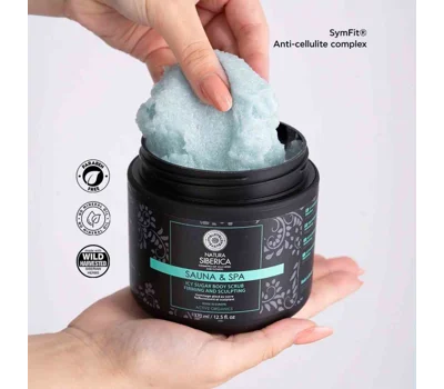 Sauna & Spa Icy Sugar Body Scrub, Body Scrub Intense Firming