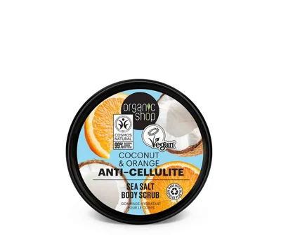 Anti - Cellulite Sea Salt Body Scrub Coconut & Orange