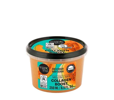 Collagen Boost Shea Sugar Body Scrub Melon Care