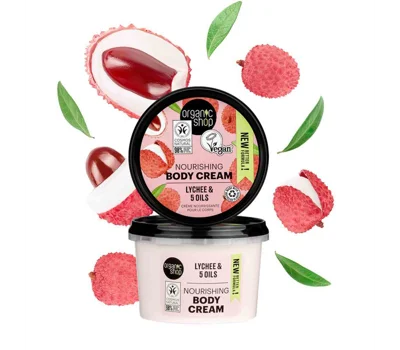 Body Cream Lychee & Five Oils