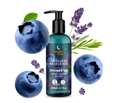 Shower Oil Dreamy Night Shower Oil With Lavender, Blueberry & Melatonin