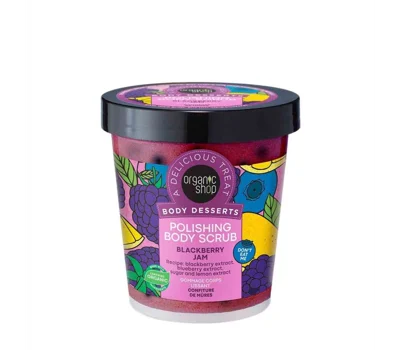 Body Desserts Polishing Body Scrub Blackberry Jam