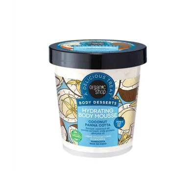 Body Desserts Hydrating Body Mousse Coconut Panna Cotta