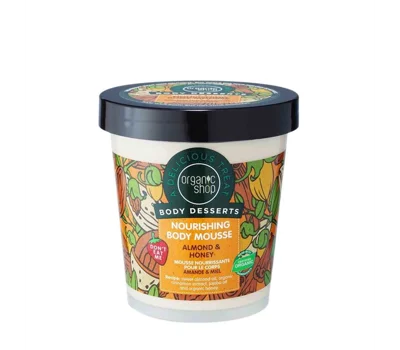 Body Dessert Almond & Honey Nourishing Body Mousse, 450ml