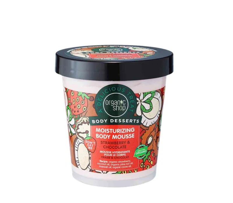 Body Dessert Strawberry & Chocolate Moisturising Body Mousse