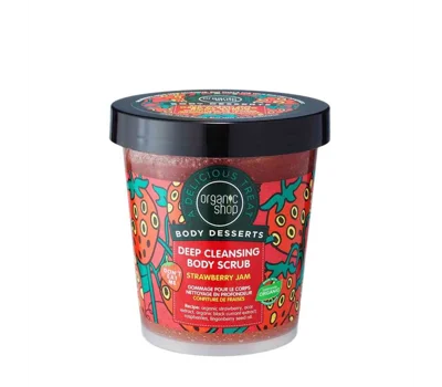 Body Desserts Strawberry Jam Deep Cleansing Body Scrub