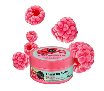 Raspberry Boost De-Puffs Natural Hydrogel Eye Patch, 60Pcs