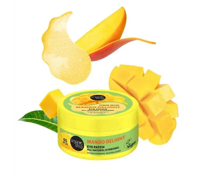 Mango Delight Stress Relief Natural Hydrogel Eye Patch, 60Pcs