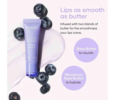 Lip Glowy Balm Blueberry 10g