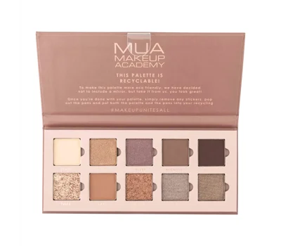 Eyeshadow Palette 10 Shade Velvet Nudes