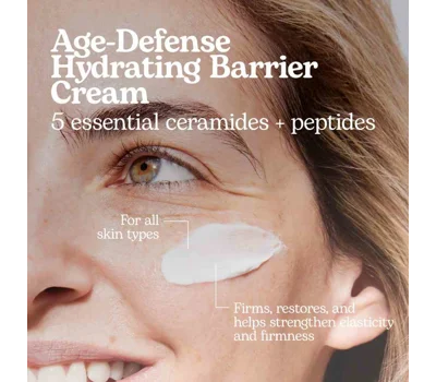 Age Defense Hydrating Barrier Cream - 5 Essential Ceramides + Polypeptide-76