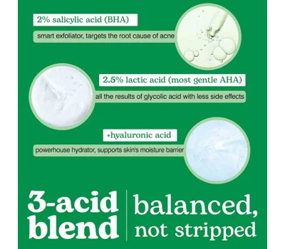 Sebum-Control Balancing Serum - 2% Salicylic Acid + 2.25% Lactic Acid