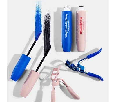 Myselftoy Mascara + Beige Eyelash Curler Kit