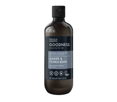 Men'S Shower Gel Amber & Tonka 500ml