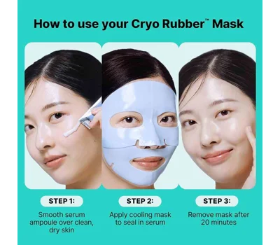 Cryo Rubber™ Soothing Face Mask With Allantoin