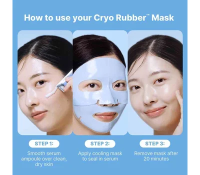 Cryo Rubber™ Moisturizing Face Mask With Hyaluronic Acid