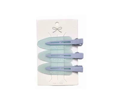 Hair Clips Blue