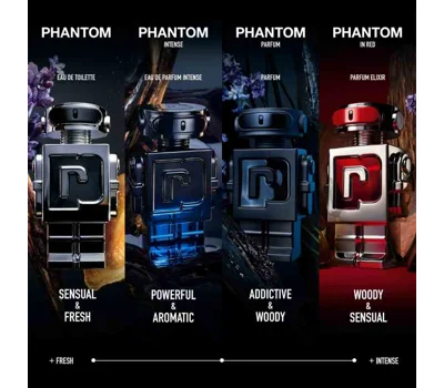Phantom In Red Parfum Elixr 100ml
