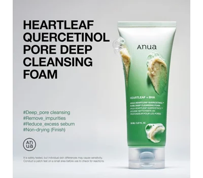 Heartleaf Quercetinol Pore Deep Cleansing Foam
