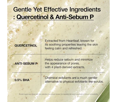 Heartleaf Quercetinol Pore Deep Cleansing Foam