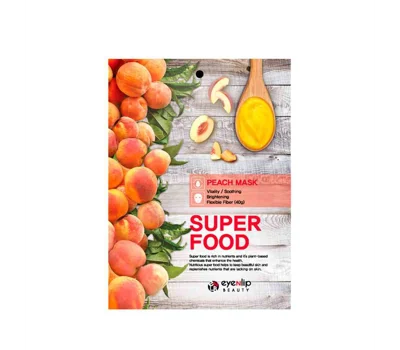 Eyenlip Super Food Sheet Mask Peach 23 Ml