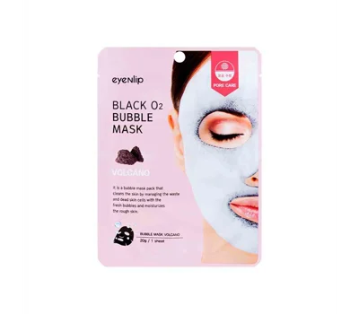 Black 02 Bubble Sheet Mask Volcano 20G