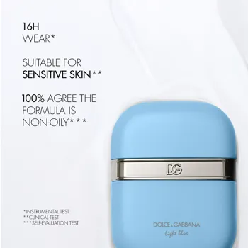 Light Blue Alcohol-Free Perfume Gel 30ml